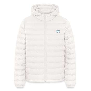 Bassd scho - Lightweight Männer Steppjacke von Stanley/Stella - Gebrochenes Weiß - Vorne