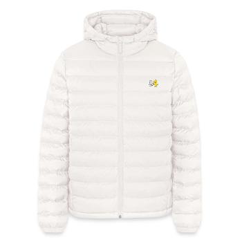 Ente Messer Groß genug um ein Problem zu sein  - Lightweight Männer Steppjacke von Stanley/Stella - Gebrochenes Weiß - Vorne
