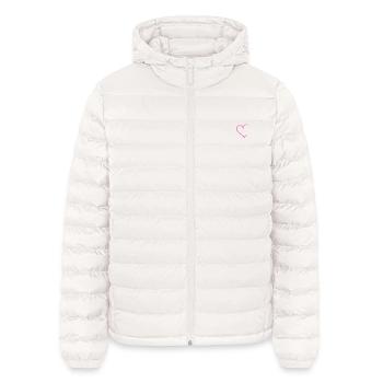 Herz offen - Lightweight Männer Steppjacke von Stanley/Stella - Gebrochenes Weiß - Vorne