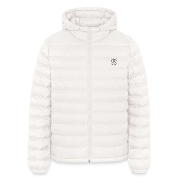Papa Est 2027 - Lightweight Männer Steppjacke von Stanley/Stella - Gebrochenes Weiß - Vorne