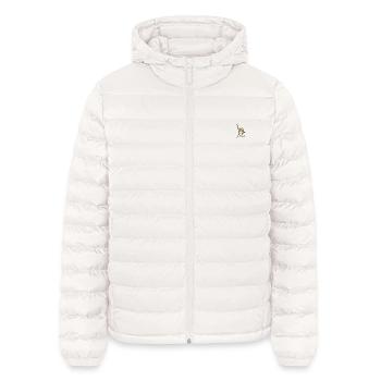 Frosch Ritter Huzzah! - Lightweight Männer Steppjacke von Stanley/Stella - Gebrochenes Weiß - Vorne