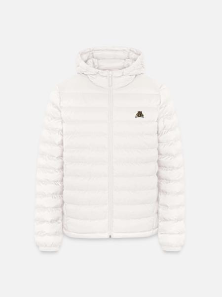 Regenbogen Teddy - Lightweight Männer Steppjacke von Stanley/Stella - Gebrochenes Weiß