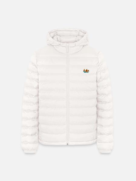 Voilier - Veste matelassée légère homme Stanley/Stella - blanc cassé