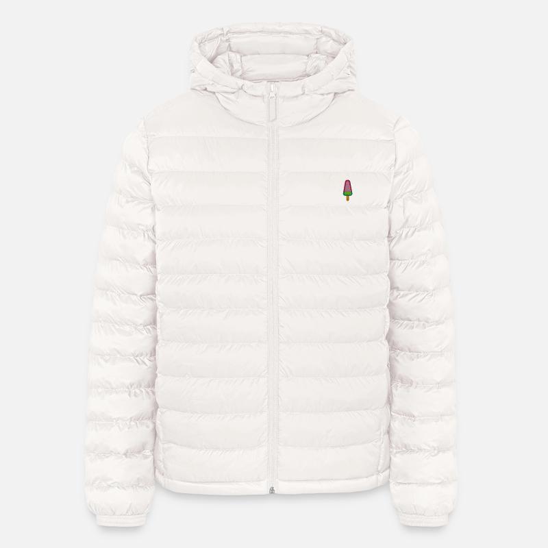 Eis am Stiel - Lightweight Männer Steppjacke von Stanley/Stella - Gebrochenes Weiß
