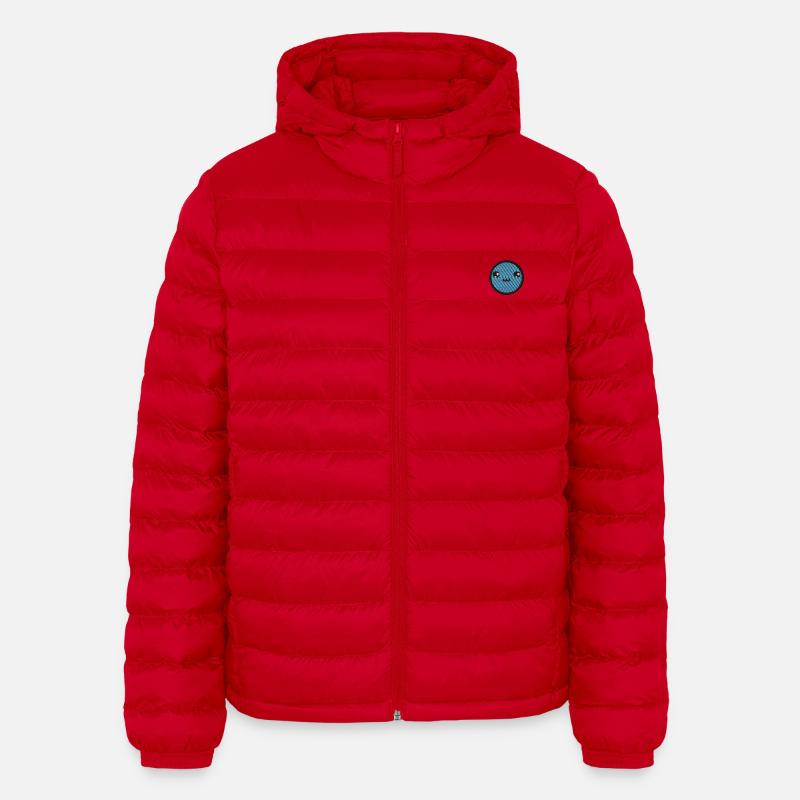 Kawaii face - Lightweight Männer Steppjacke von Stanley/Stella - Rot