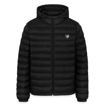 Herztauchen – Ocean Lover Design - Lightweight Männer Steppjacke von Stanley/Stella - Schwarz - Vorne