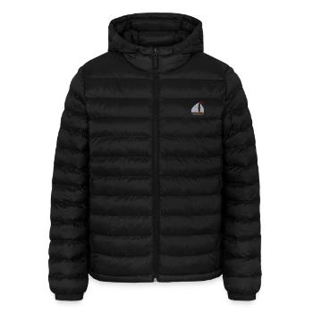 Voilier brodé - Veste matelassée légère homme Stanley/Stella - noir - Devant