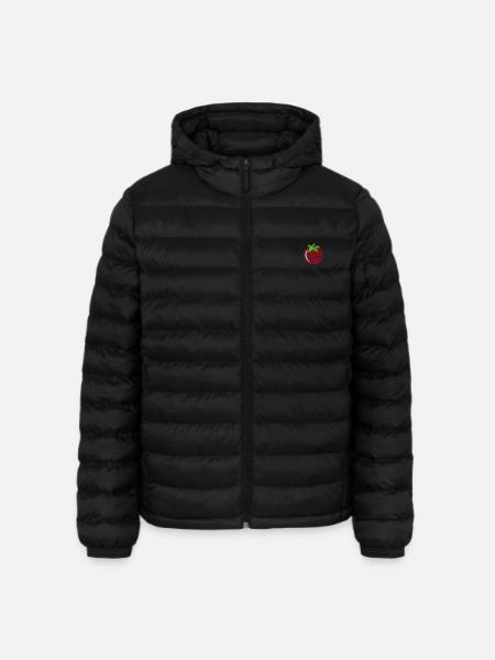 Tomate brodée - Veste matelassée légère homme Stanley/Stella - noir