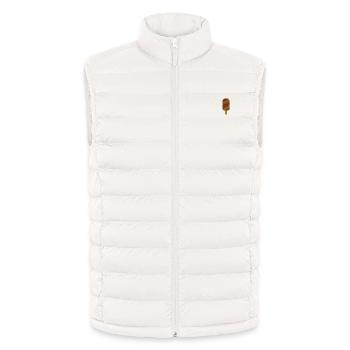 Icecream - Lightweight Men’s Padded Gilet by Stanley/Stella - off white - Front