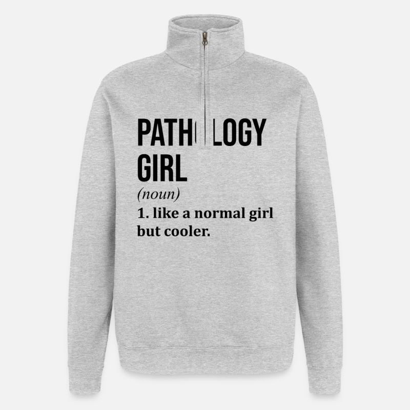 Pathology - Quarter-Zip Sweatshirt - heather grey