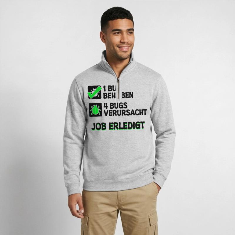 Quarter-Zip-Sweatshirt