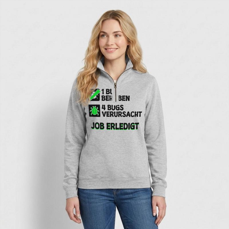 Quarter-Zip-Sweatshirt