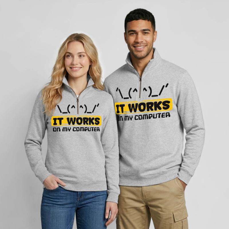 Quarter-Zip-Sweatshirt