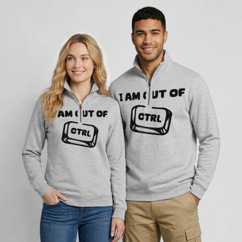 Softwareentwickler Developer Statement Code Debug Quarter-Zip-Sweatshirt