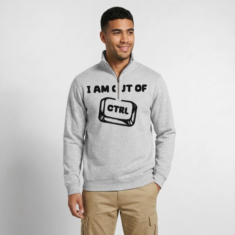 Quarter-Zip-Sweatshirt