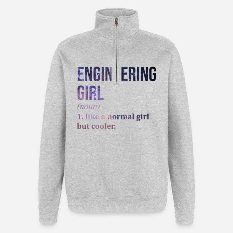 Engineer - Quarter-Zip Sweatshirt - heather grey