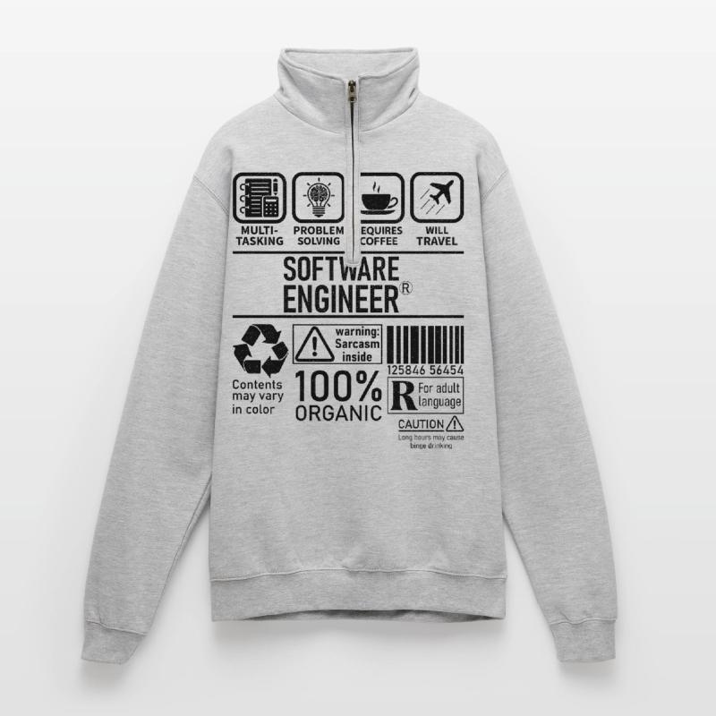 Quarter-Zip-Sweatshirt