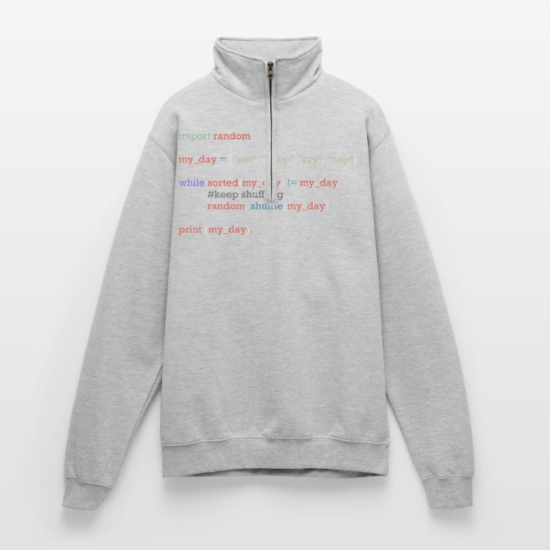 Drôle de code python sur la vie quotidienne, bébé Sweat à zip 1/4