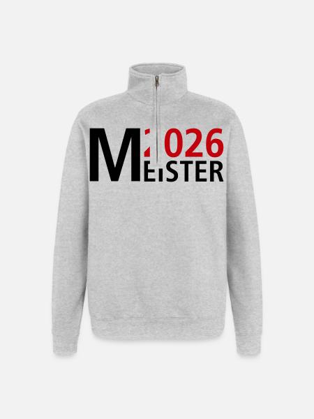 Champion 2026 Championship - Quarter-Zip Sweatshirt - heather grey