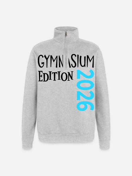 Gymnasium 2026 - Quarter-Zip Sweatshirt - heather grey