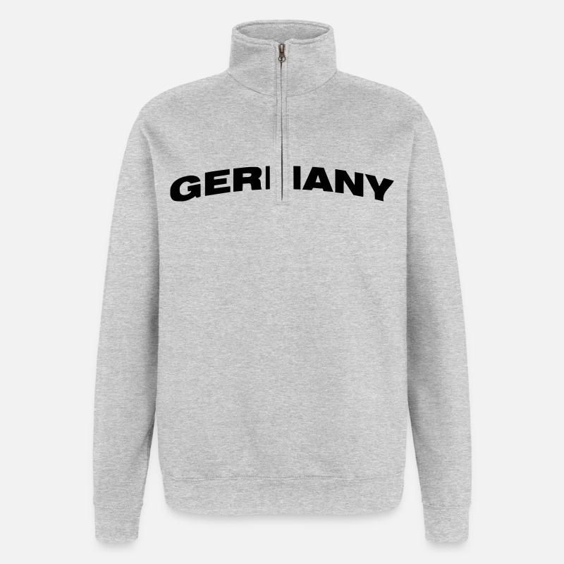Germany - Quarter-Zip Sweatshirt - heather grey