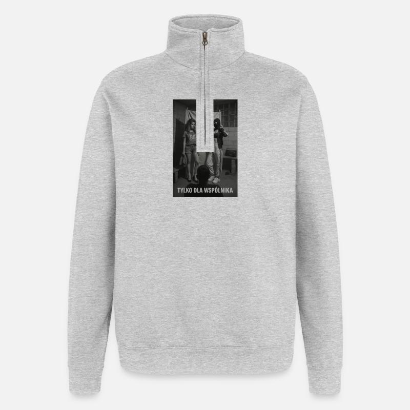 Partner - Quarter-Zip Sweatshirt - heather grey