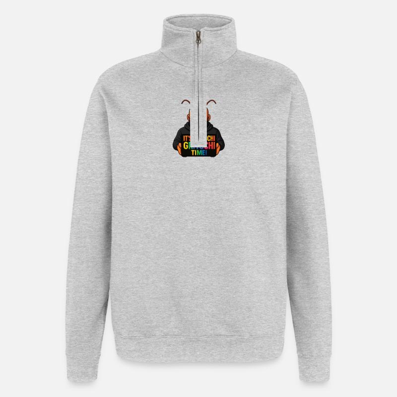 Gritschi Gritschi Time - Sweat à zip 1/4 - gris chiné