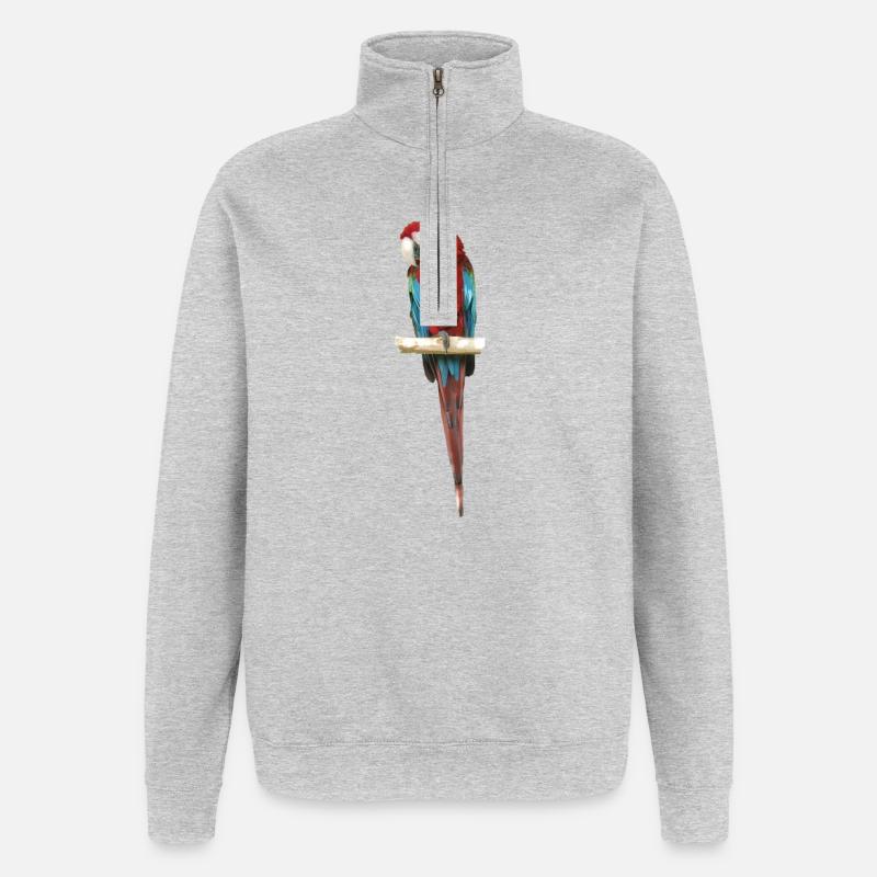 Ara - Quarter-Zip-Sweatshirt - Grau meliert