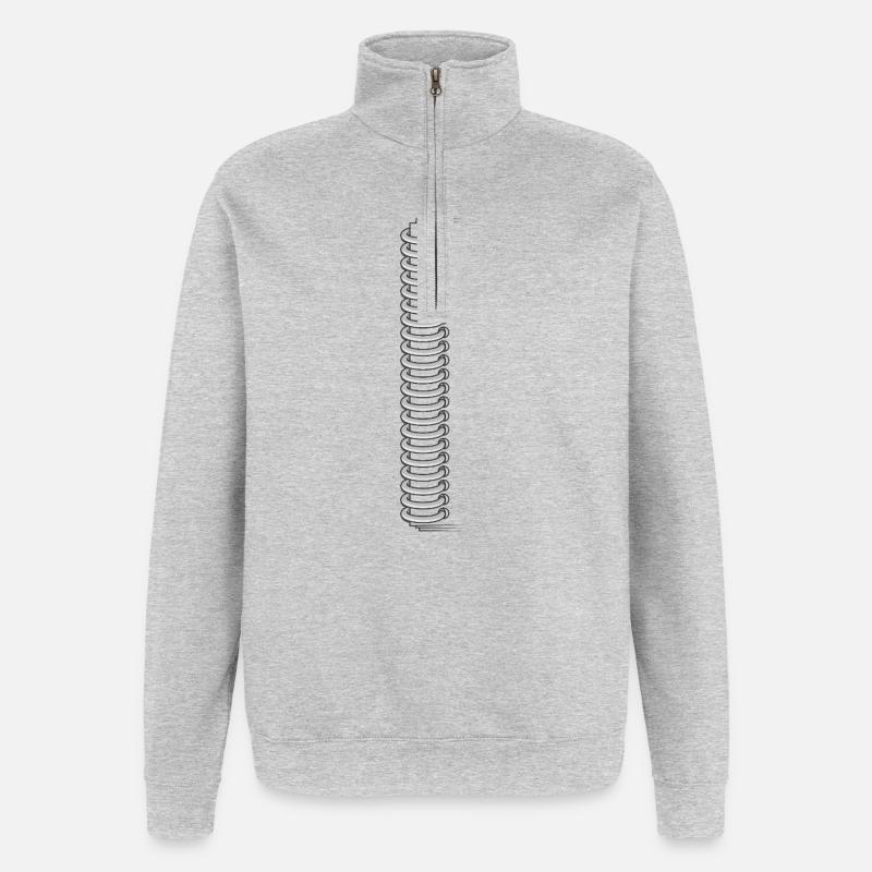 POSTSCRIPT - Quarter-Zip Sweatshirt - heather grey