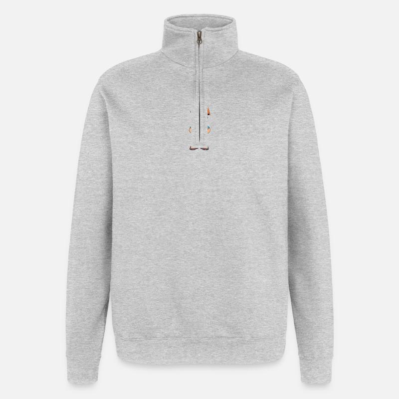 Builder - Quarter-Zip Sweatshirt - heather grey