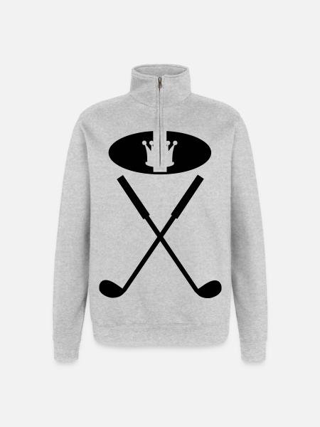 golf - Quarter-Zip Sweatshirt - heather grey