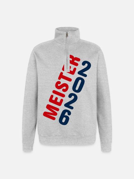 Champion 2026 Championship - Quarter-Zip Sweatshirt - heather grey