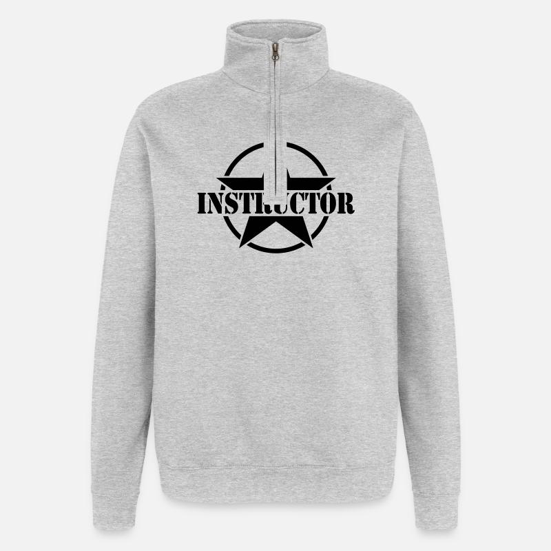 Instructor | Instruction - Quarter-Zip Sweatshirt - heather grey