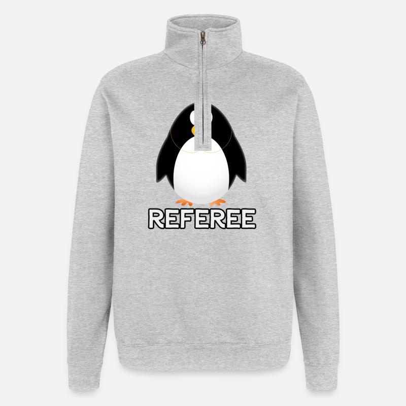 Referee - Referee - Quarter-Zip Sweatshirt - heather grey