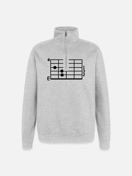 chord - Quarter-Zip Sweatshirt - heather grey