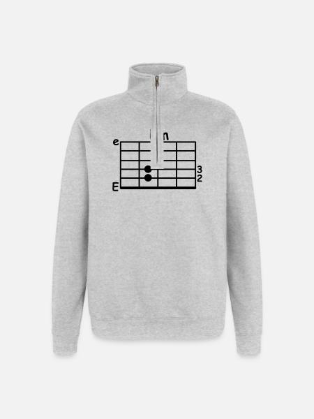 chord - Quarter-Zip Sweatshirt - heather grey