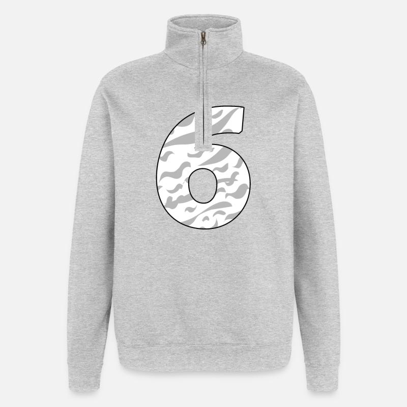 Six - 6 - Quarter-Zip Sweatshirt - heather grey