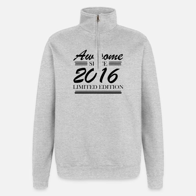2016 - Class of 2016 - Quarter-Zip Sweatshirt - heather grey