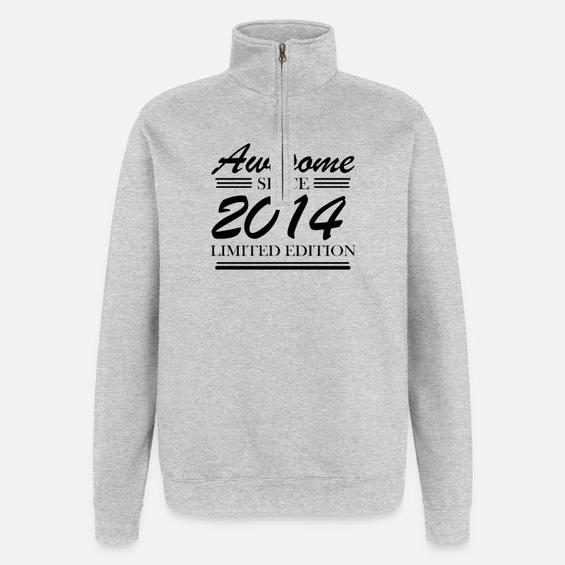 2014 - Class of 2014 - Quarter-Zip Sweatshirt - heather grey