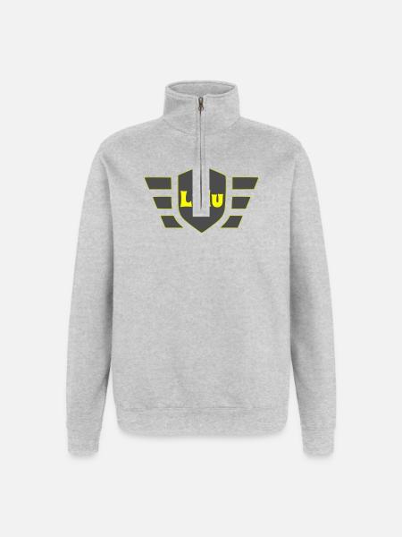 Lulu - Quarter-Zip Sweatshirt - heather grey