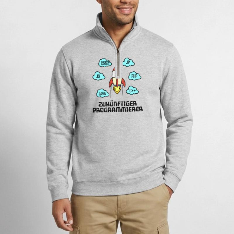 Css Code Developer C++ Java Php Programmierer Quarter-Zip-Sweatshirt