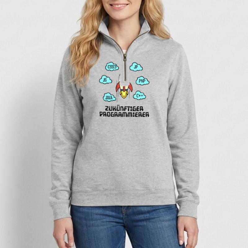 Css Code Developer C++ Java Php Programmierer Quarter-Zip-Sweatshirt