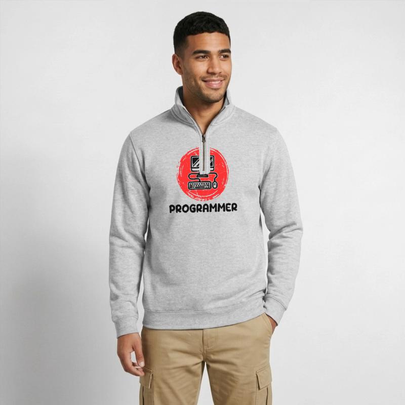 Quarter-Zip-Sweatshirt