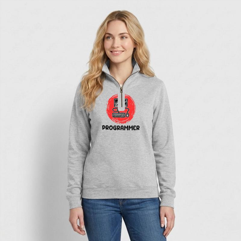 Quarter-Zip-Sweatshirt