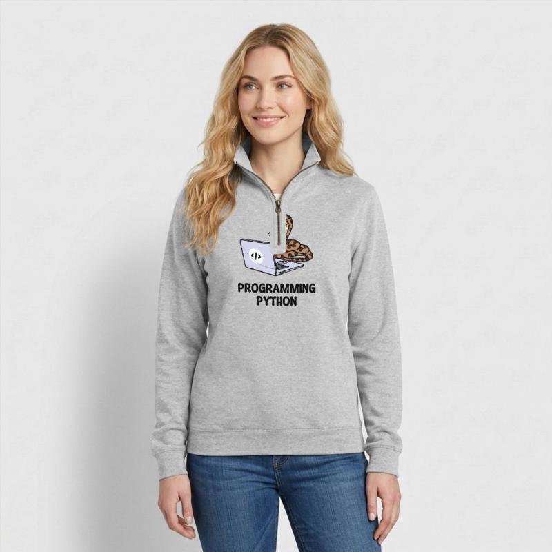 Quarter-Zip-Sweatshirt