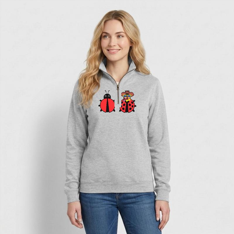 Quarter-Zip-Sweatshirt