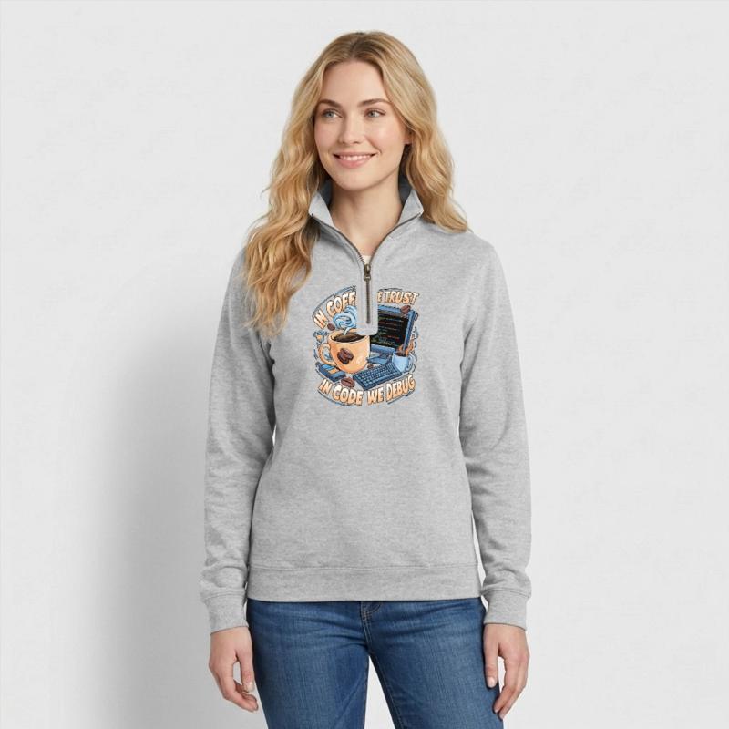 Quarter-Zip-Sweatshirt