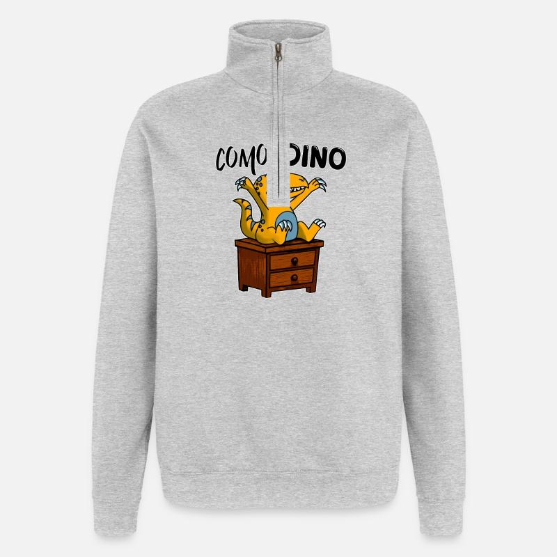 Bedside table - Quarter-Zip Sweatshirt - heather grey