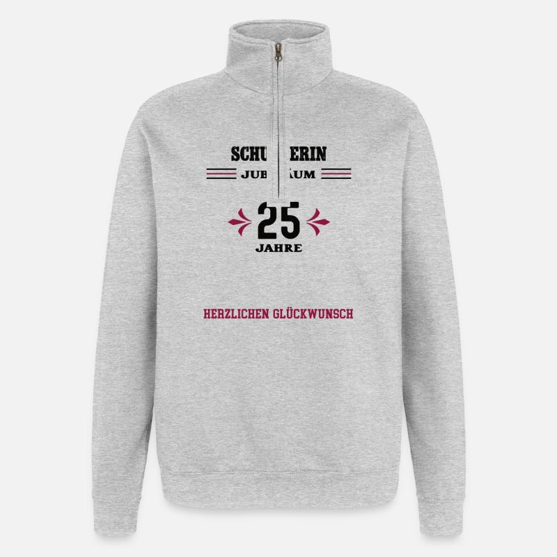 Shoemaker 25th anniversary 25th anniversary shoemaker - Quarter-Zip Sweatshirt - heather grey