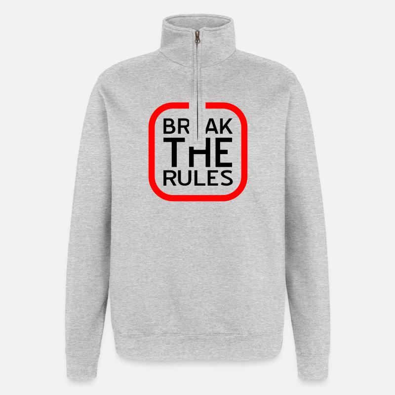 Regulate - Quarter-Zip Sweatshirt - heather grey